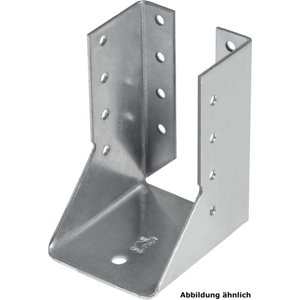 Balkenschuh innen 100 x140 mm aus verzinktem Stahl image number 0