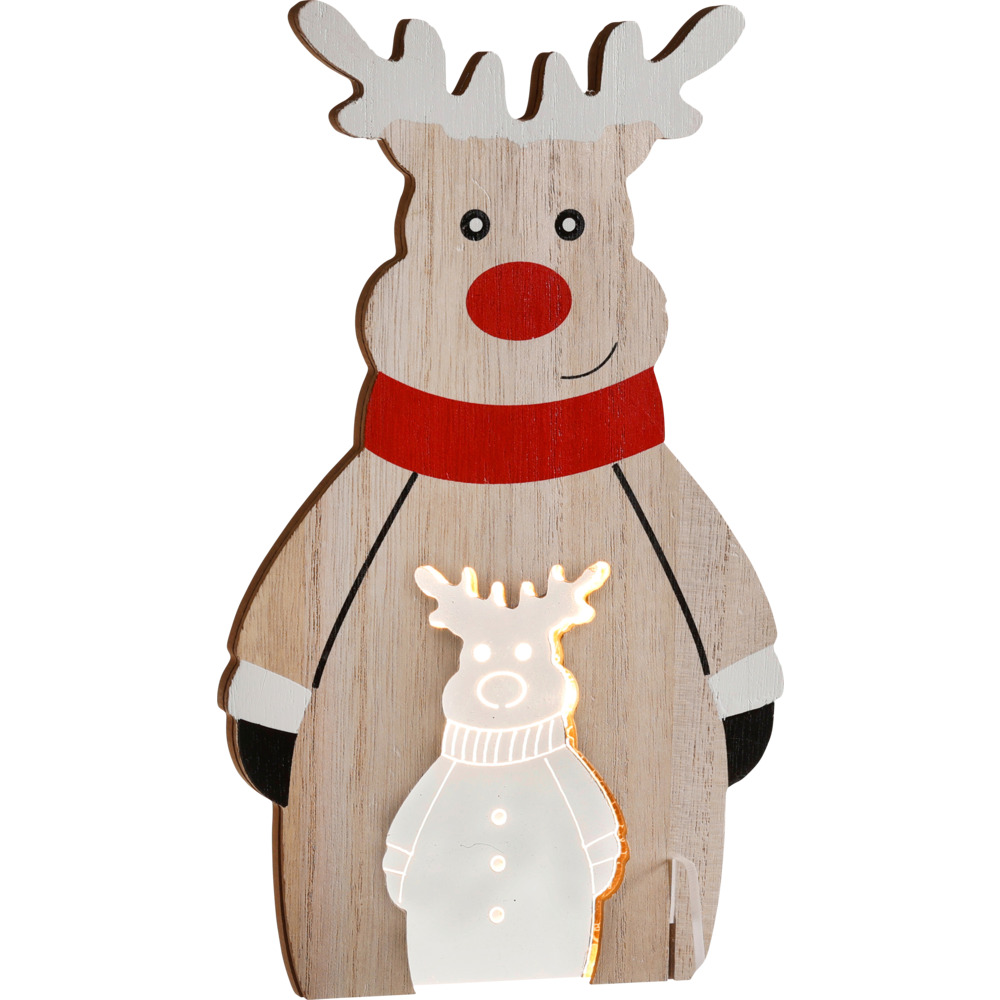 LED-Acryl-Hologramm-Leuchte - 4-fach sortiert image number 2