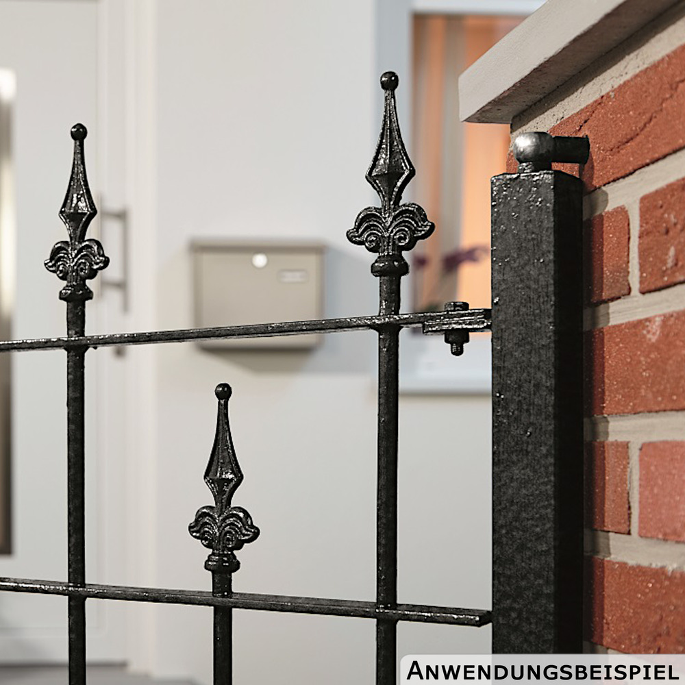 Alpina Metallschutz-Lack Schwarz 300 ml RAL 9005 Hammerschlag image number 1