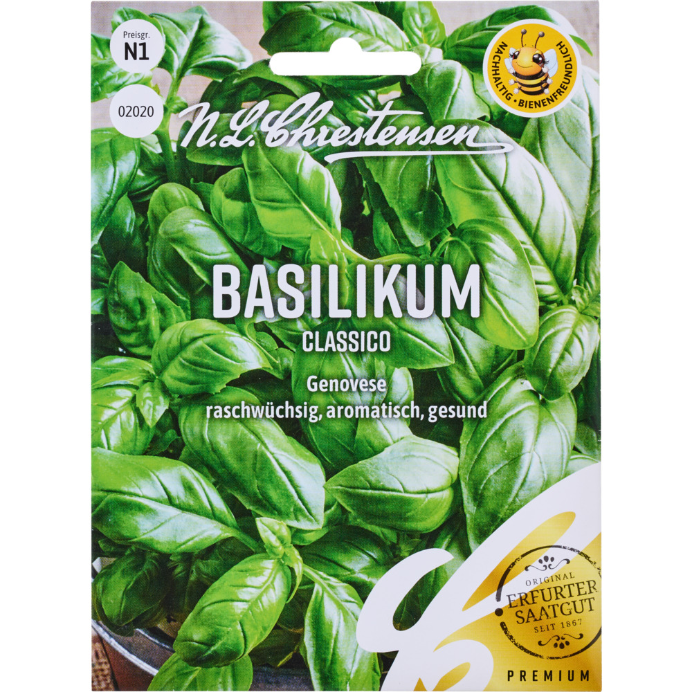 Saatgut Basilikum Classico image number 0