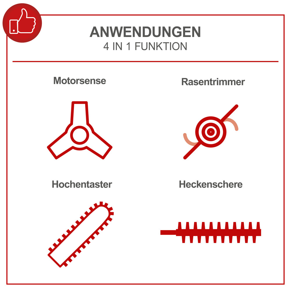 Scheppach Benzin-Multifunktionsgerät PMT520 image number 13