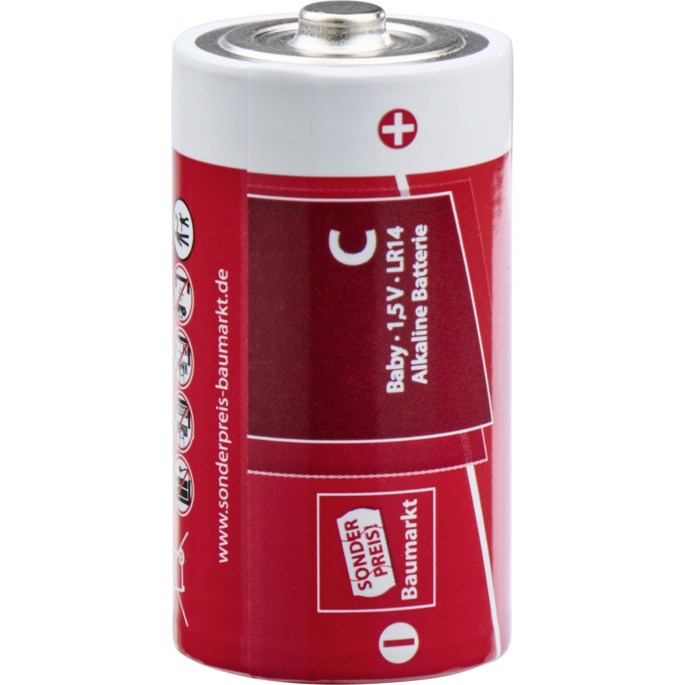 Sonderpreis Baumarkt Batterien C Baby 2 Stück image number 1