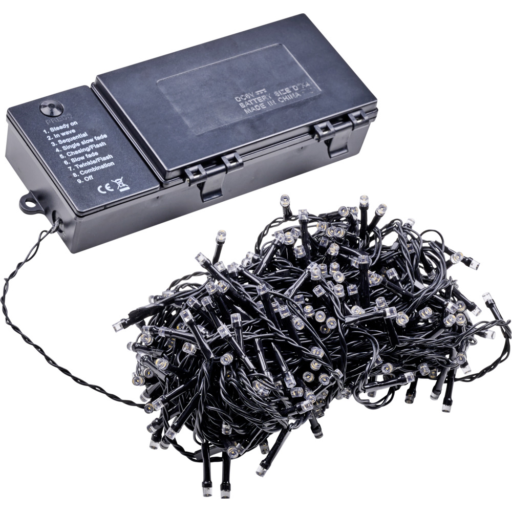 LED-Lichterkette IP 44 mit 300 LEDs 15,45 m image number 0