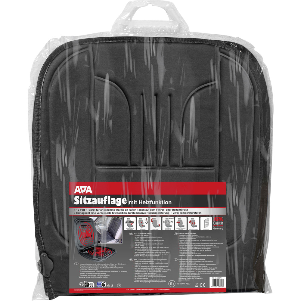 APA Sitzauflage mit Heizfunktion 12V image number 1
