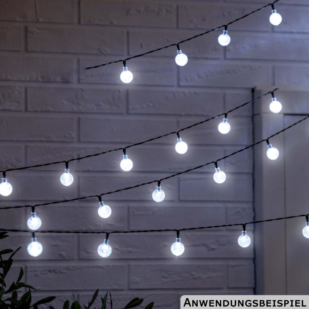 Grundig Solar Lichterkette 15m 100 LEDs warmweiß image number 5