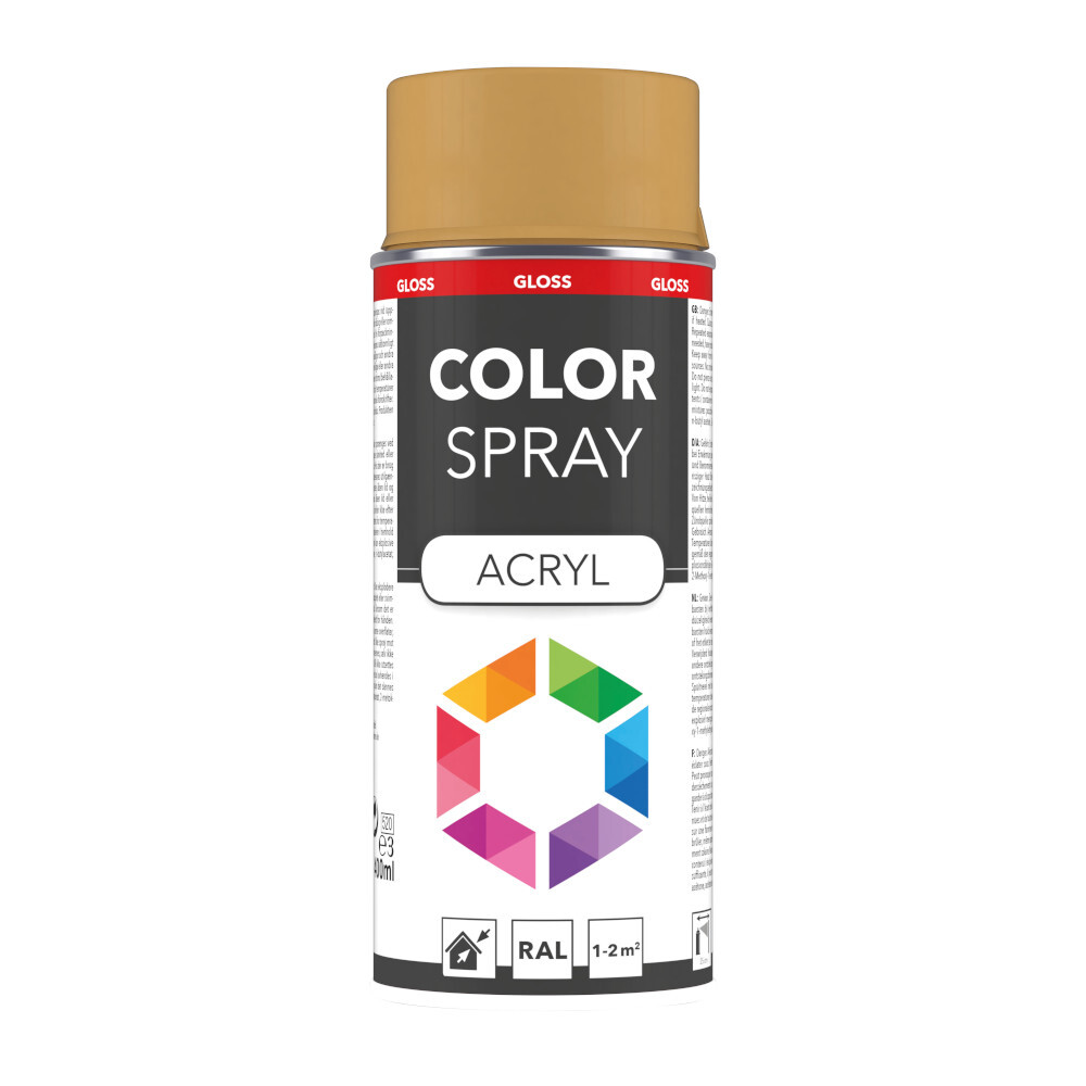 Lackspray 400 ml Acryl RAL1011 braunbeige image number 0