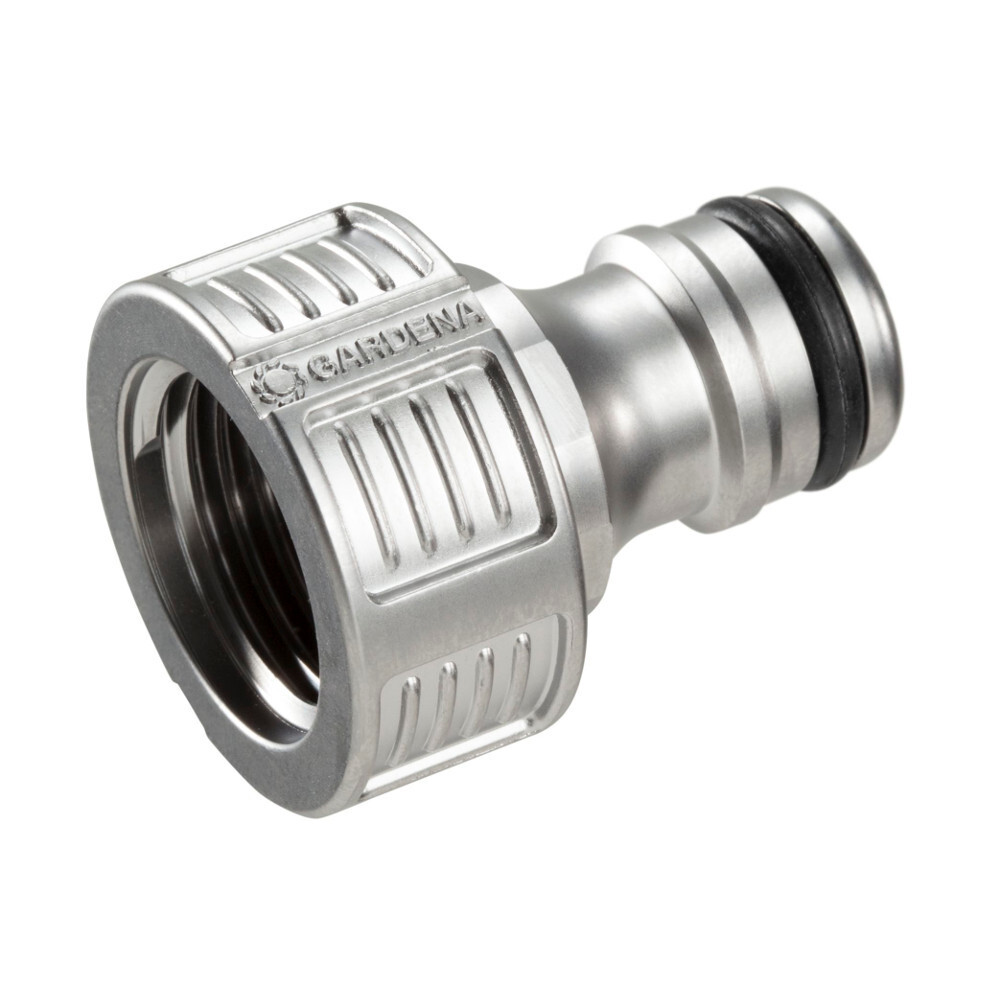 Gardena Premium Hahnverbinder G1/2" 21 mm aus Metall image number 1
