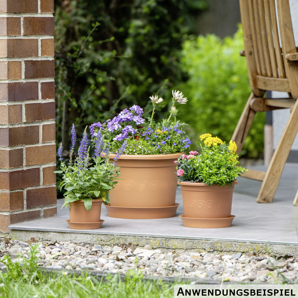 Prosperplast Blumentopf Plastica Ø 34 cm in terracotta image number 2