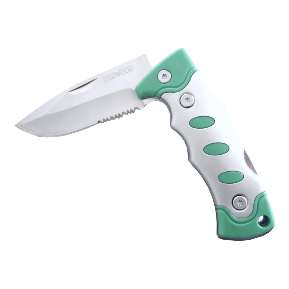 Oakwood Taschenmesser 21cm Klappmesser 2tlg. Klinge Gürteltasche Einhandmesser