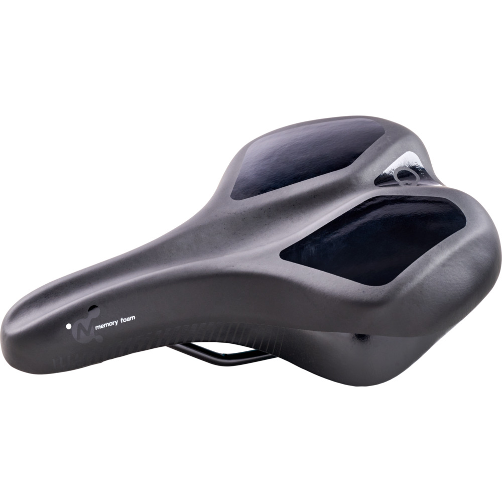 Touren-City-Sattel mit Memory Foam schwarz image number 0