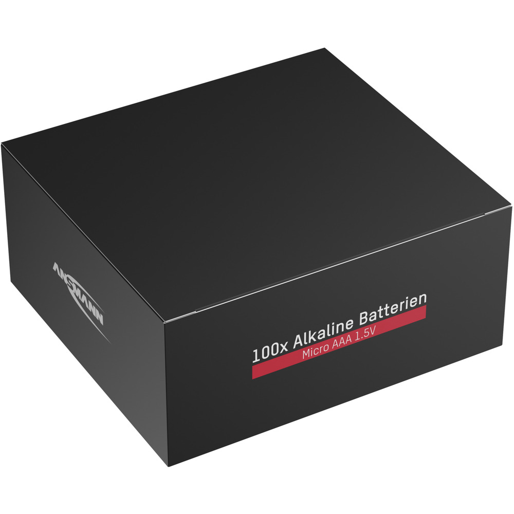 ANSMANN Alkaline Batterie Micro AAA / LR03 100er-Box image number 1