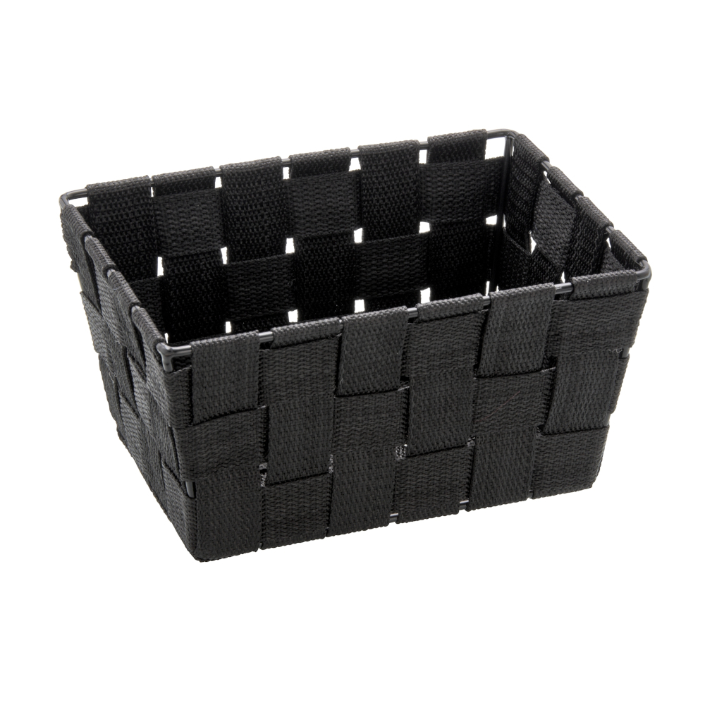Badkorb Adria Mini, long Black aus Polypropylen
