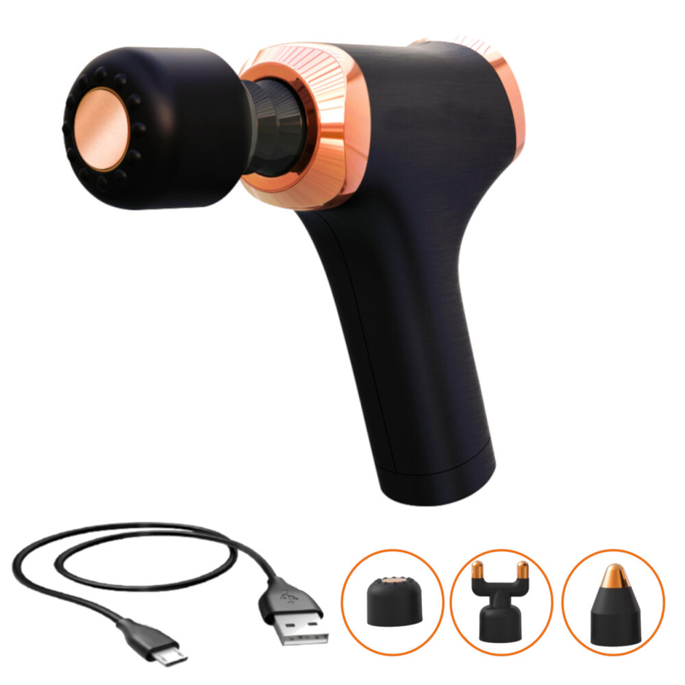 Massage Gun 4,5 W 3 Aufsätze - B-Ware image number 9