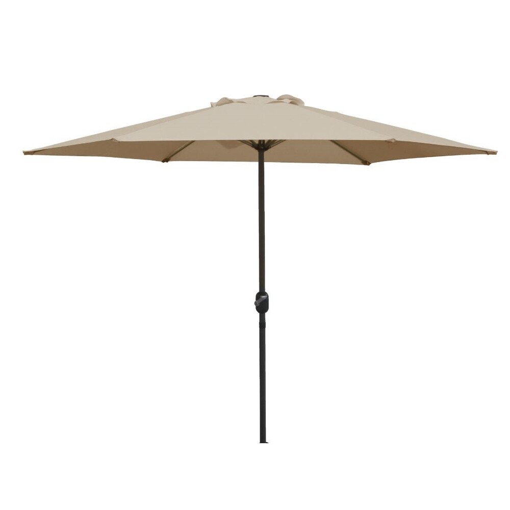 Sonnenschirm Ø 300 cm Taupe image number 0