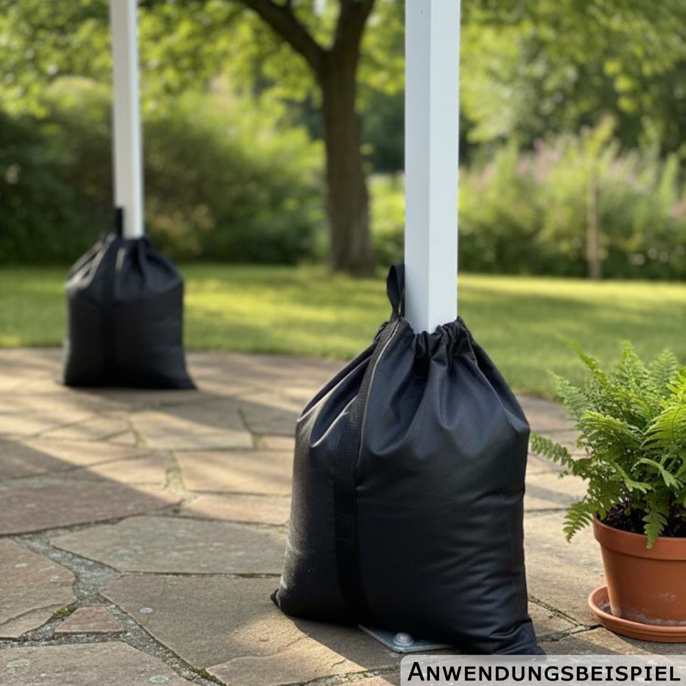 Pavillonbeschwerer Sandsäcke 4er-Set image number 1