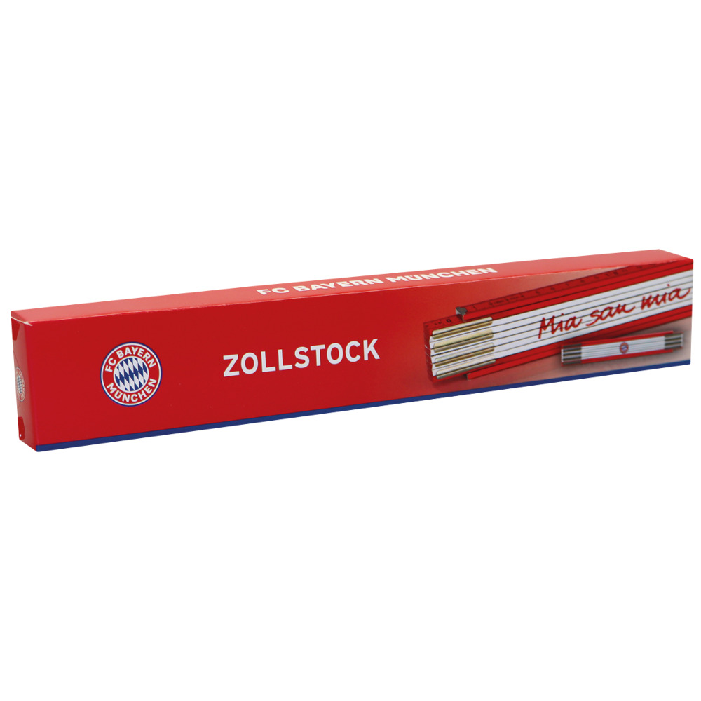 Zollstock 2 m mit FC Bayern-Logo image number 2