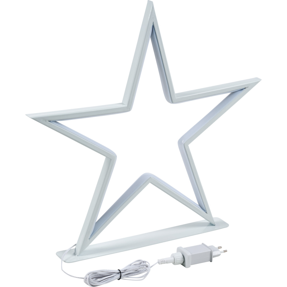 Standdeko LED-Stern 47,5 cm stehend mit 210 LEDs