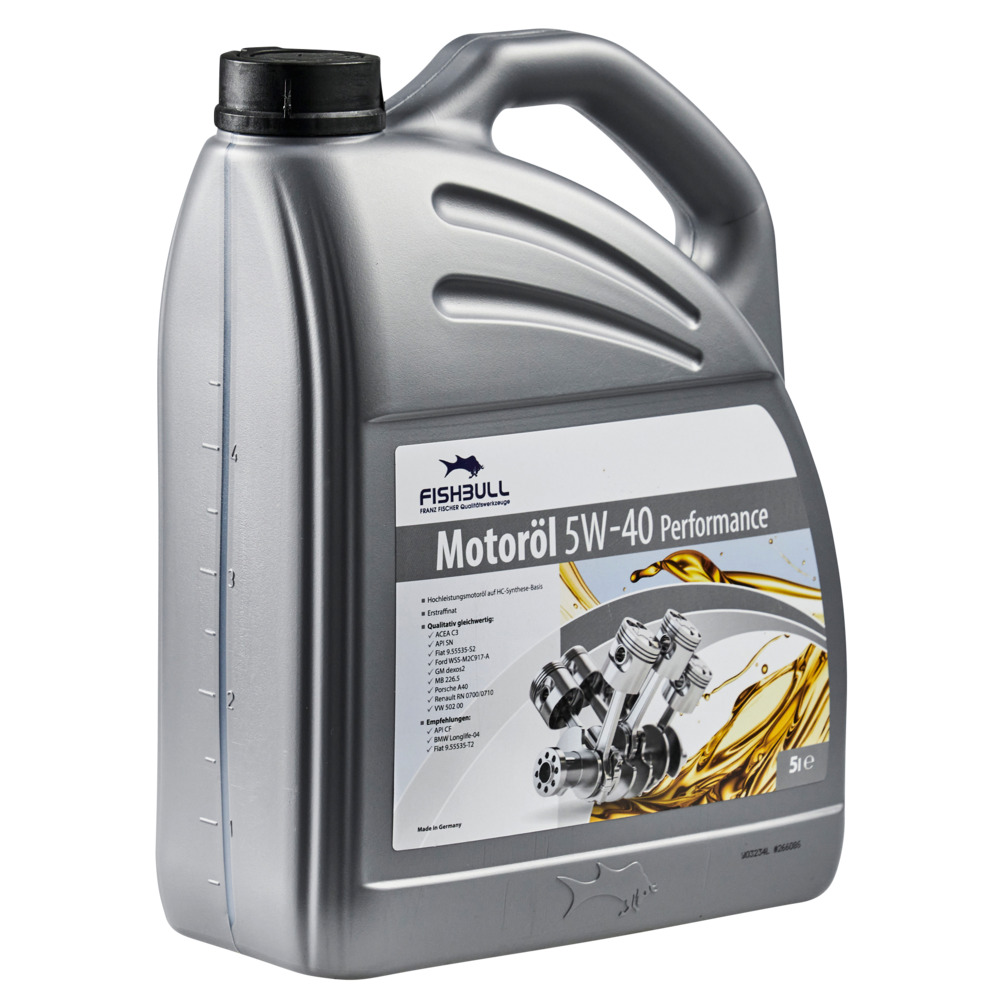 FISHBULL Motorenöl 5W-40 Performance 5 Liter image number 1