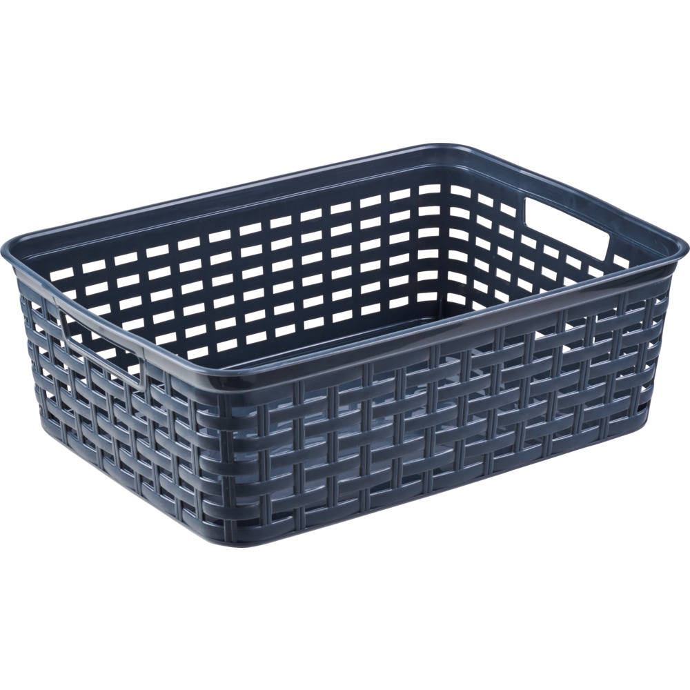 K&ouml;rbchen mittel Rattan-Optik 39 x 29 x 13 cm, sortiert image number 1