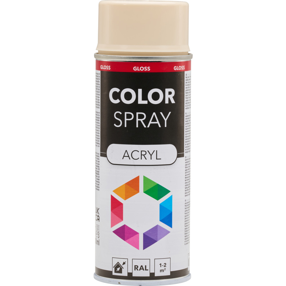 Lackspray 400 ml Acryl RAL1015 hell elfenbein