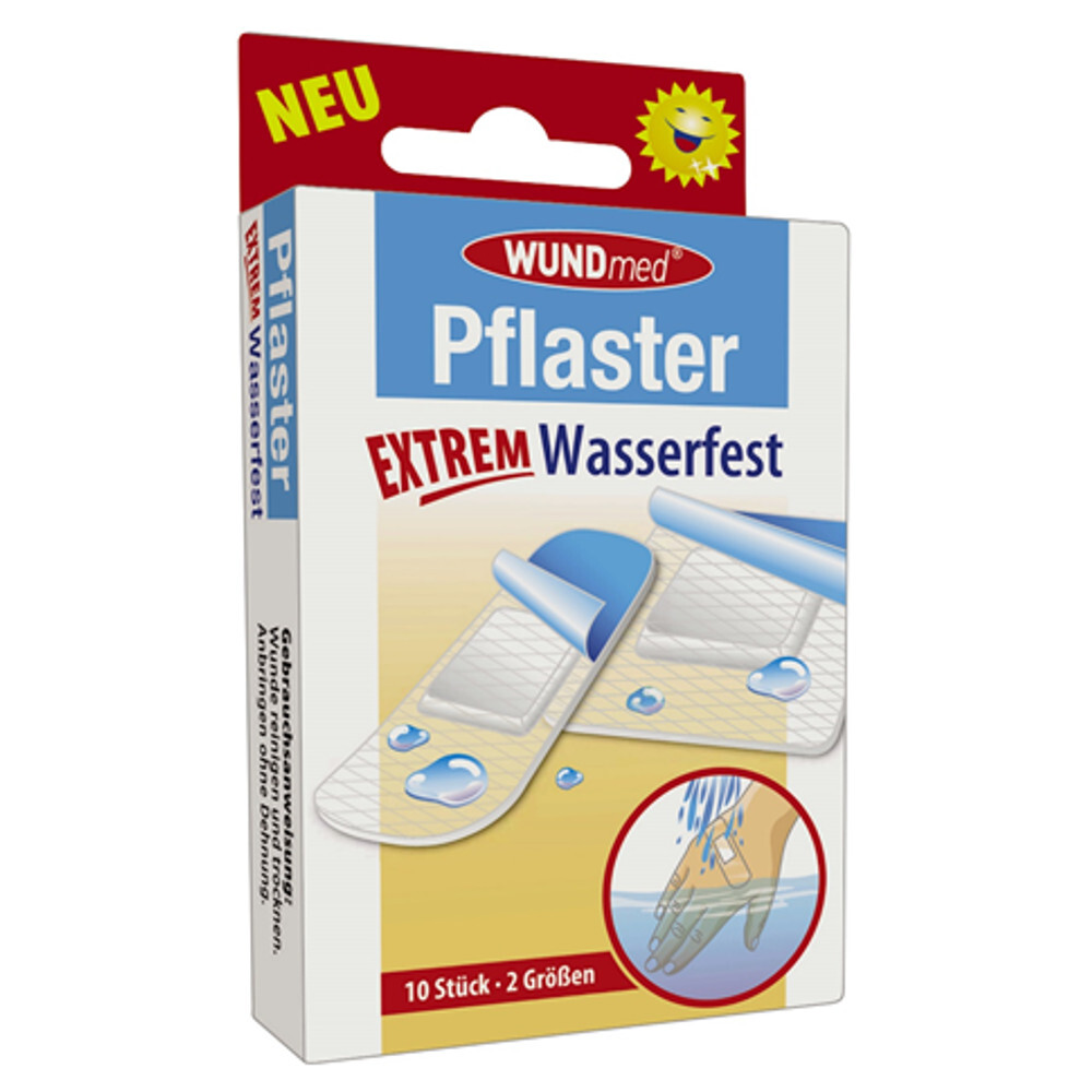 Pflaster 10 Stück extrem wasserfest in 2 verschiedenen Größen