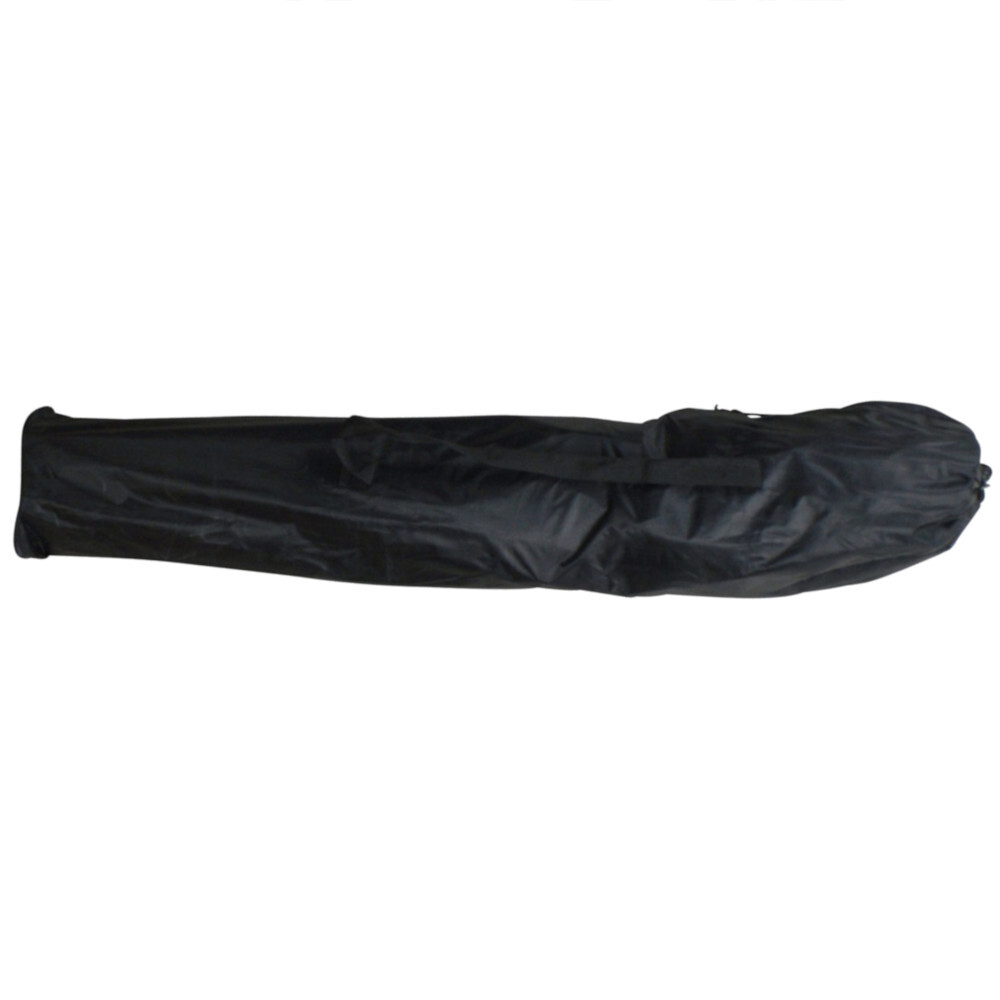 Campingstuhl klappbar schwarz mit Metallgestell und Tragetasche image number 2