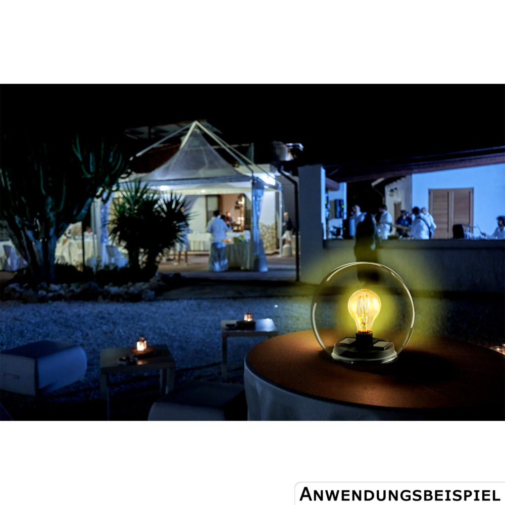 Grundig LED-Solarlampe Glaskugel image number 3
