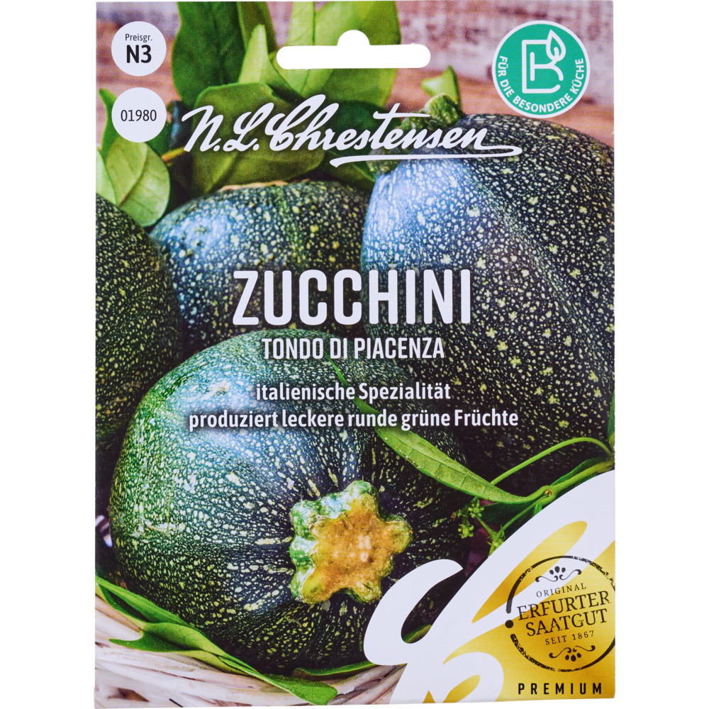 Saatgut Zucchini Tondo di Piacenza image number 0