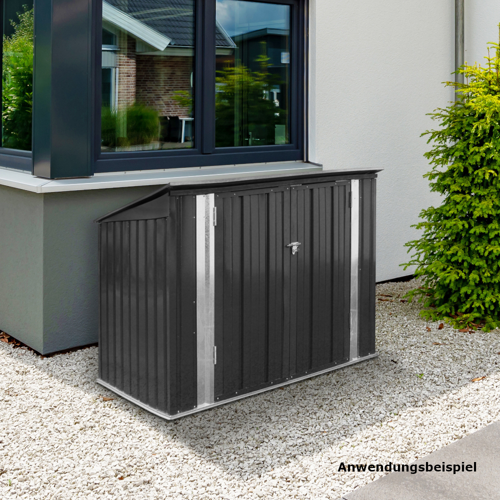 Mülltonnenbox für 2 Mülltonnen 120 oder 240 Liter image number 3