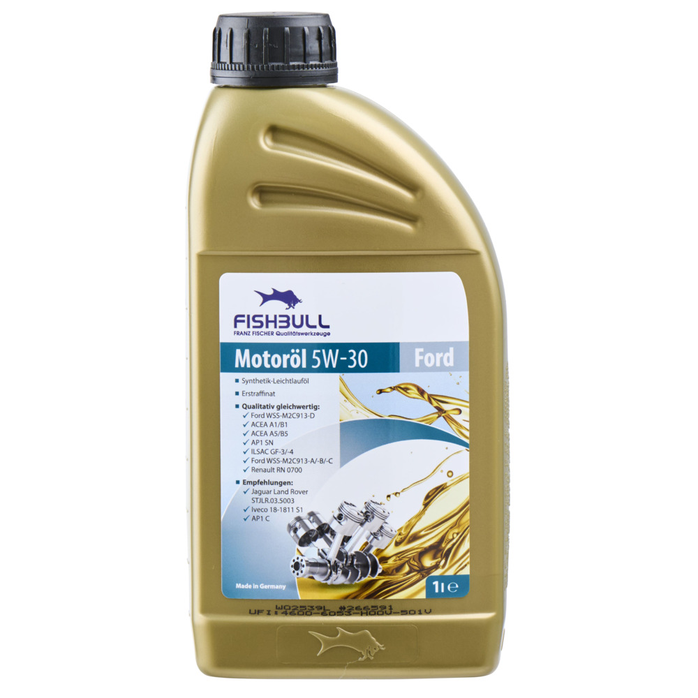 FISHBULL Synthetic Leichtlauföl 5W-30 1 Liter für Ford image number 1