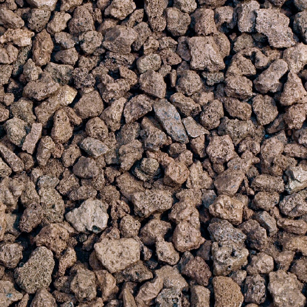Lava-Mulch 20 Liter mit Körnung von 8 bis 16mm in Rot image number 1