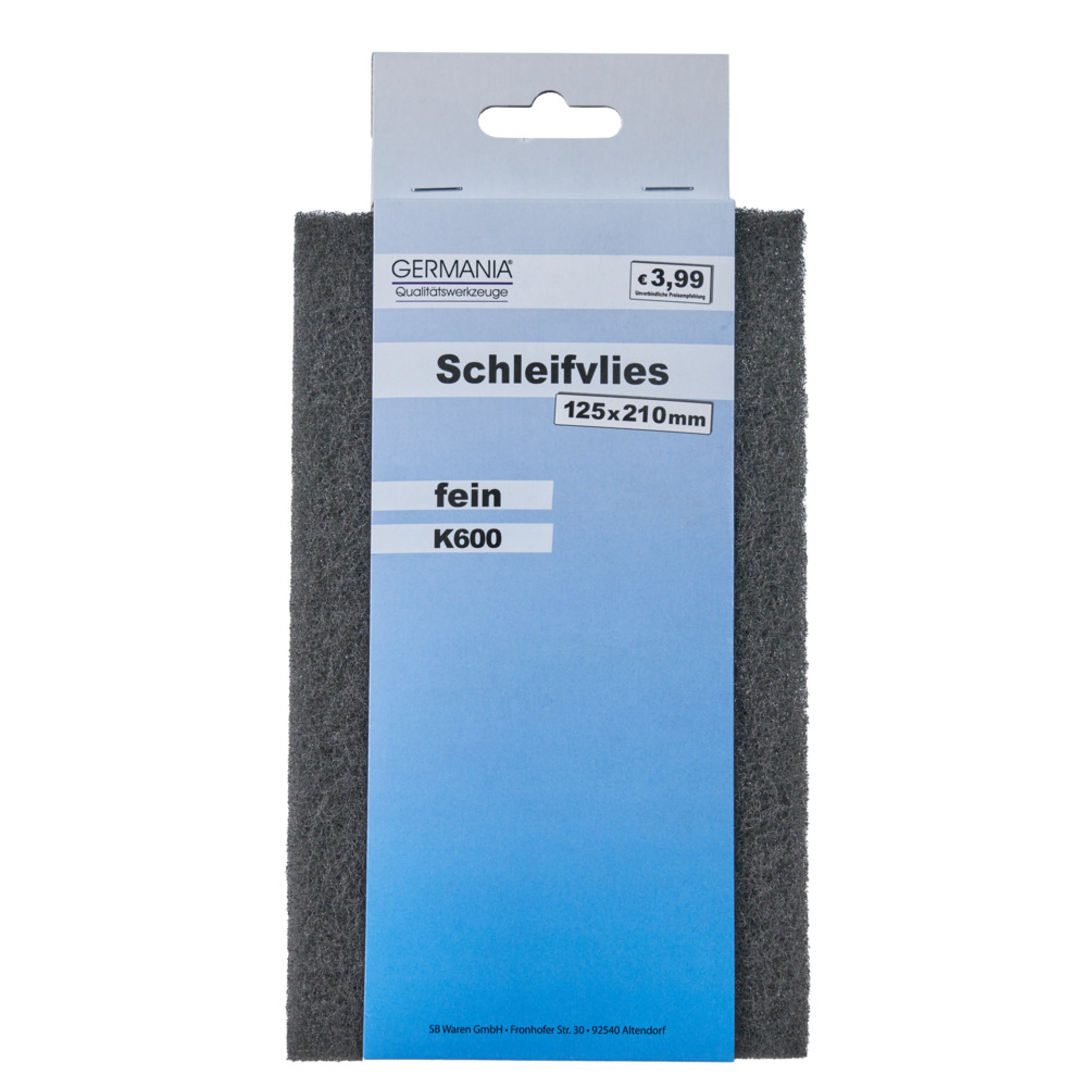GERMANIA® Schleifvlies K600 fein 125 x 210 mm