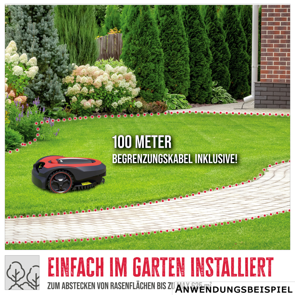 Güde® Roboter Rasenmäher GRR 180.1 bis 600 m² image number 11