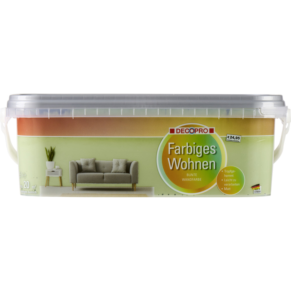 DECOPRO Farbiges Wohnen Farn 2,5 L image number 1