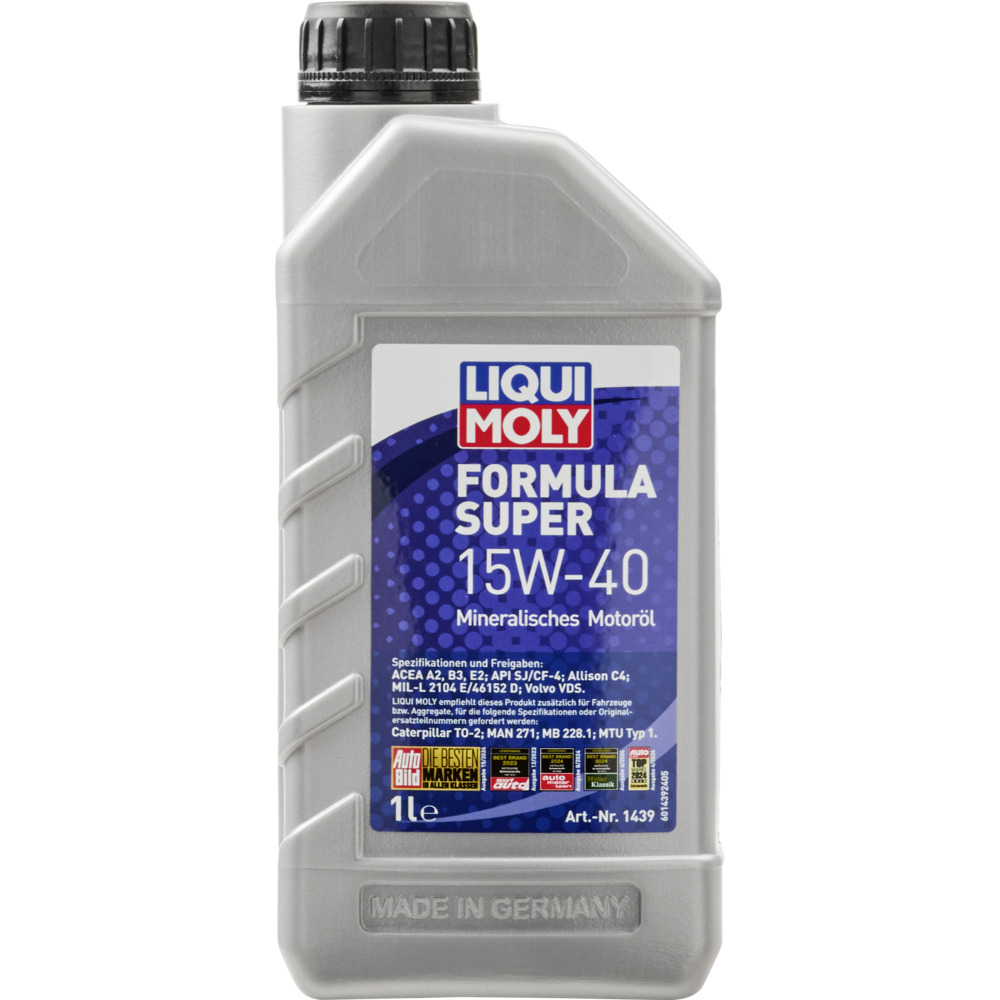 LIQUI MOLY Formula Super 15W-40 1 Liter Motoröl image number 1