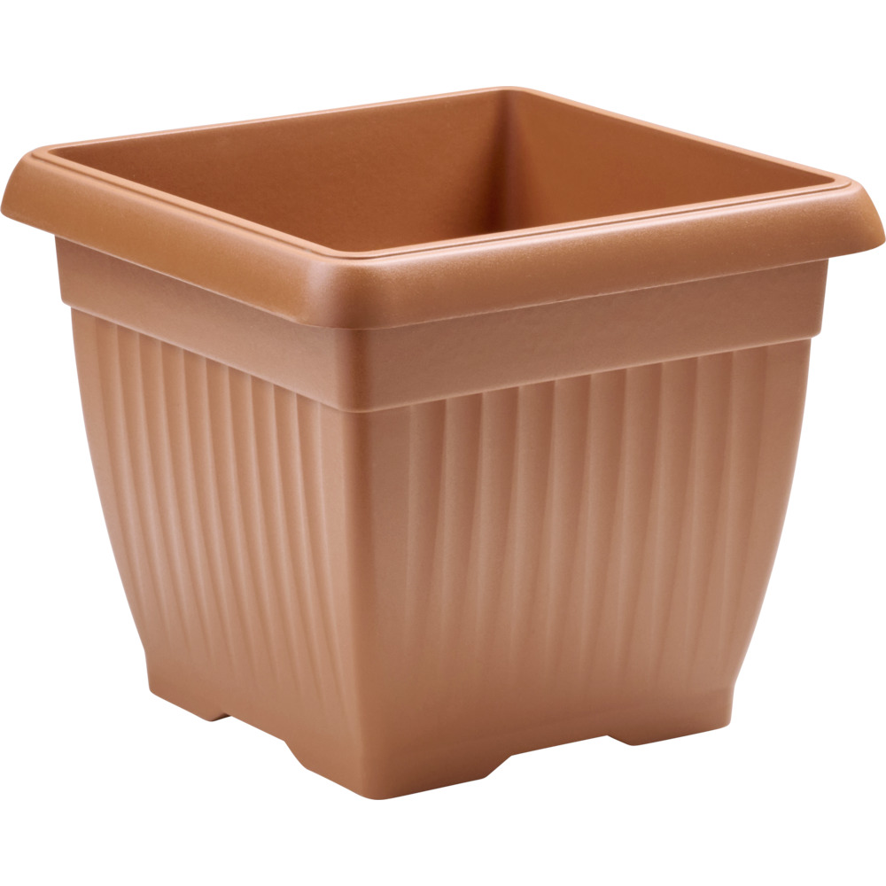 Prosperplast Blumentopf Terra eckig 30 x 30 cm in Terracotta image number 0