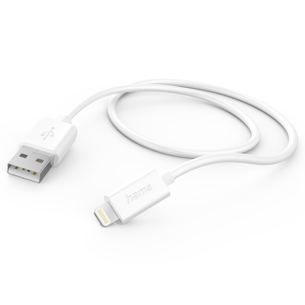 Lightning Lade-/Datenkabel 0,6m, weiß