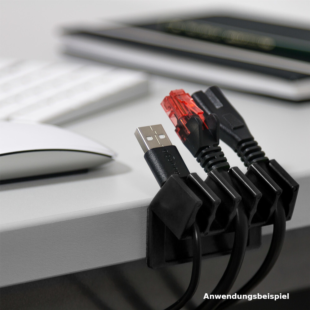 Goobay Kabel Management Kante 2 Stück image number 3
