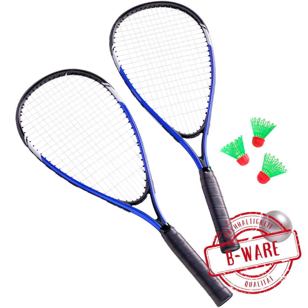 Badminton-Set 7-teilig Blau - B-Ware image number 0