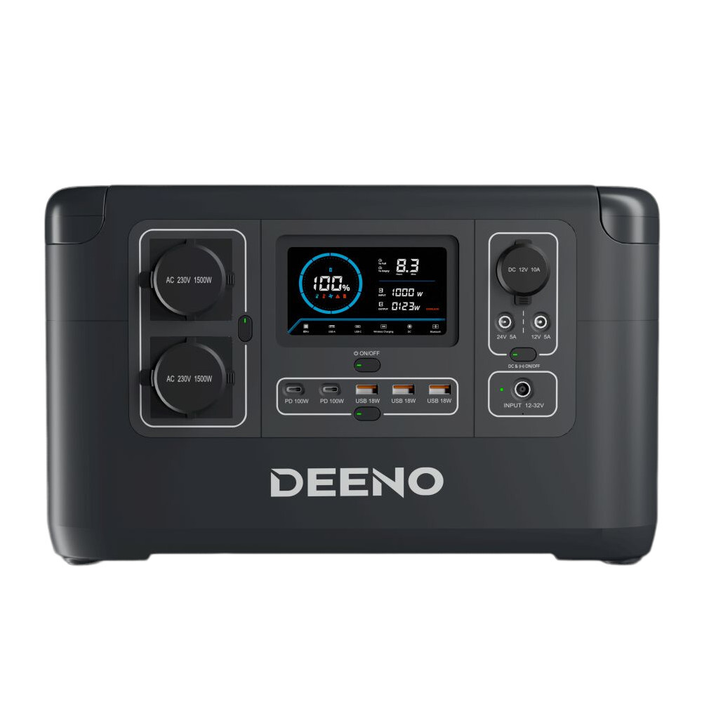 Deeno Powerstation X1500 1036 Wh
