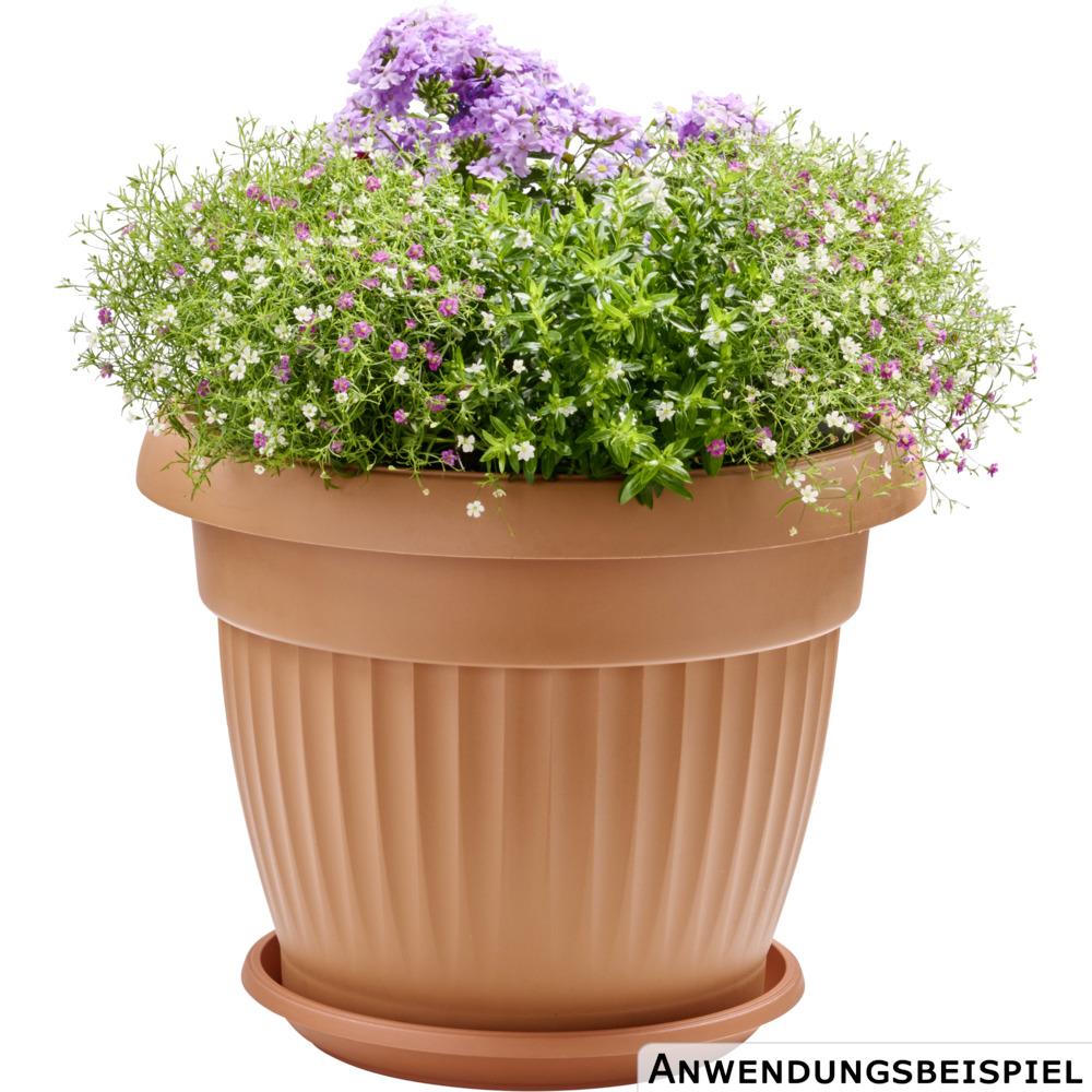 Prosperplast Blumentopf Terra rund 40 cm in terracotta image number 2