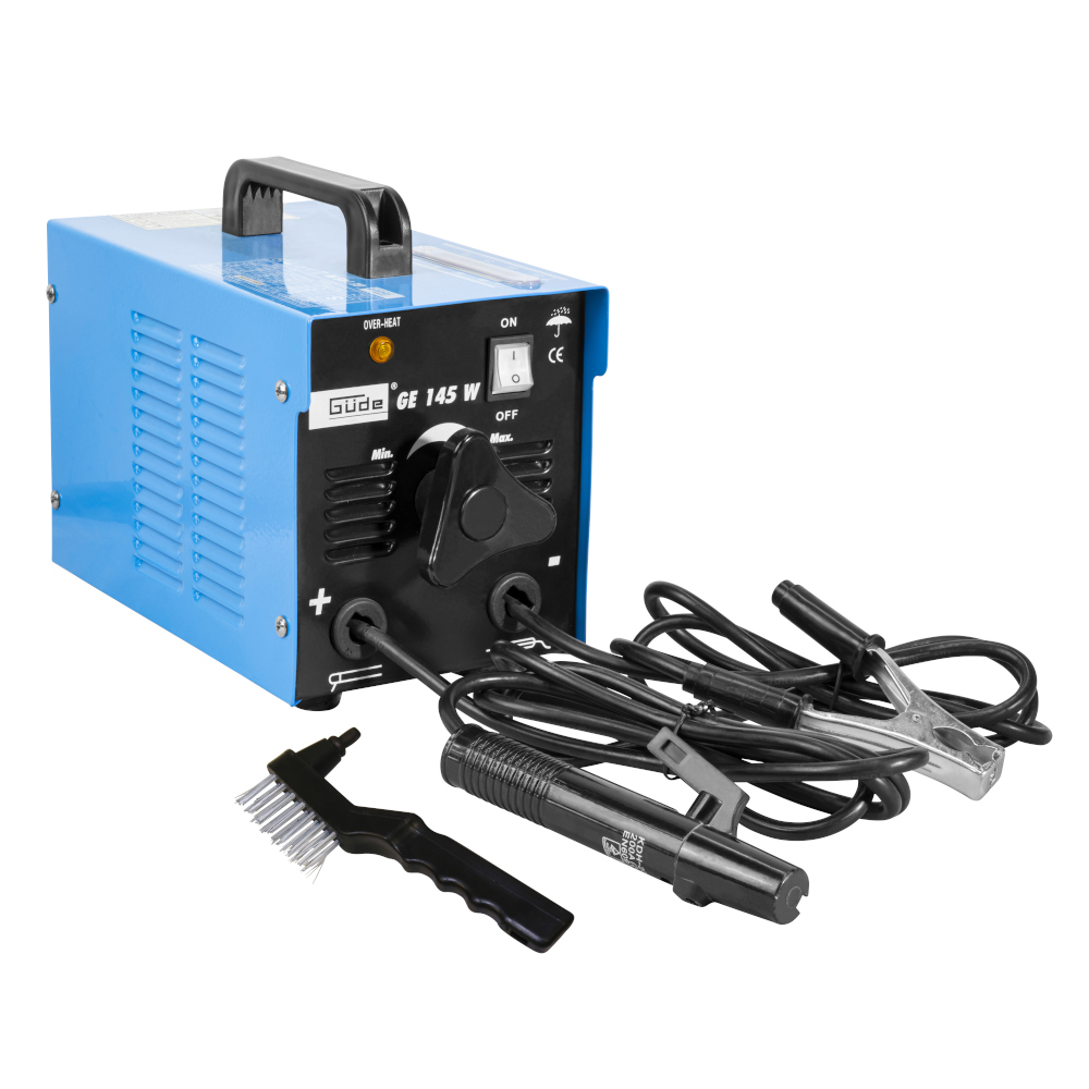 Güde® Elektrodenschweißgerät GE 145 mit Zubehör image number 1
