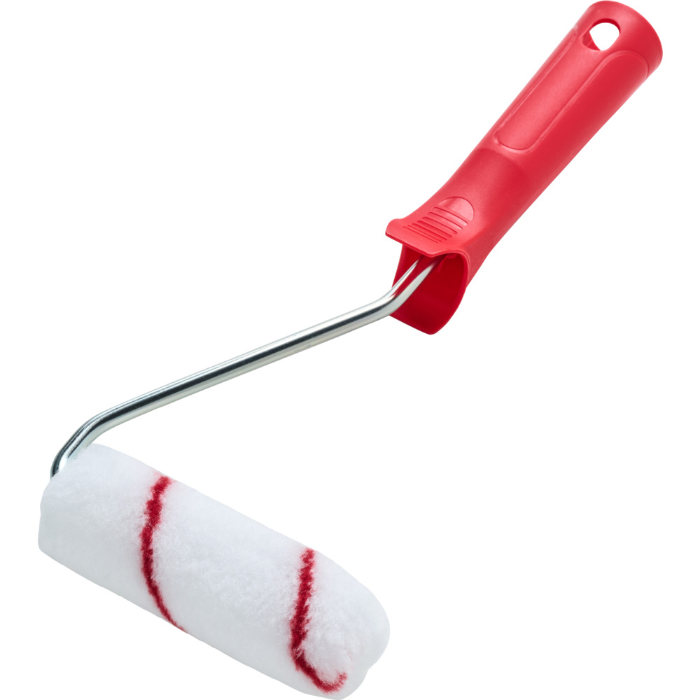 DECOPRO Farbroller 10 cm Premiumroller universal Mini mit 29 cm B&uuml;gel image number 0