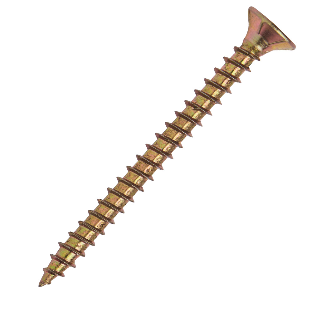 Spanplattenschraube 3,5x50 mm IVZ 1kg FISHBULL-Pack Senkkopf Vollgewinde image number 1