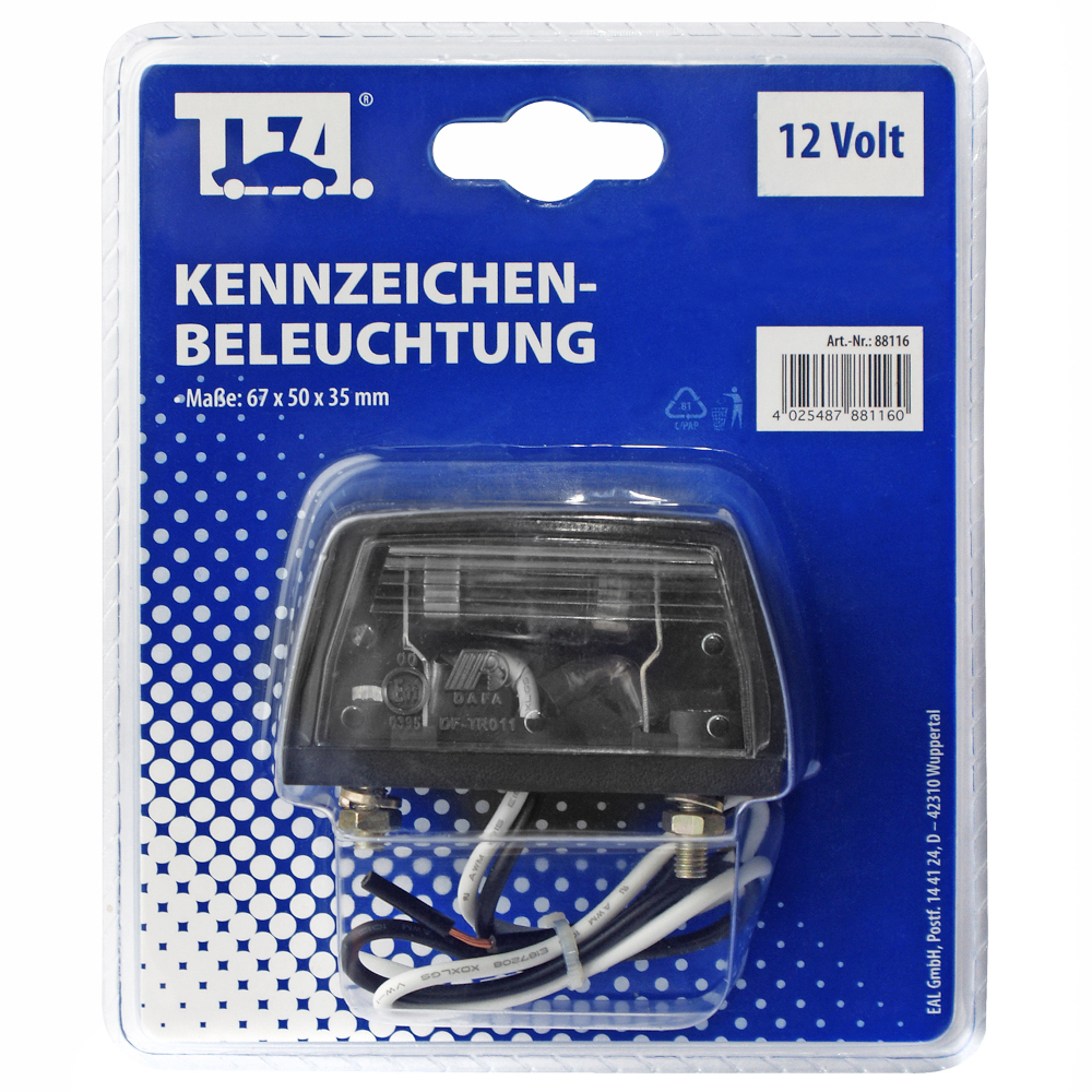 Kennzeichenbeleuchtung 96x53 mm image number 1