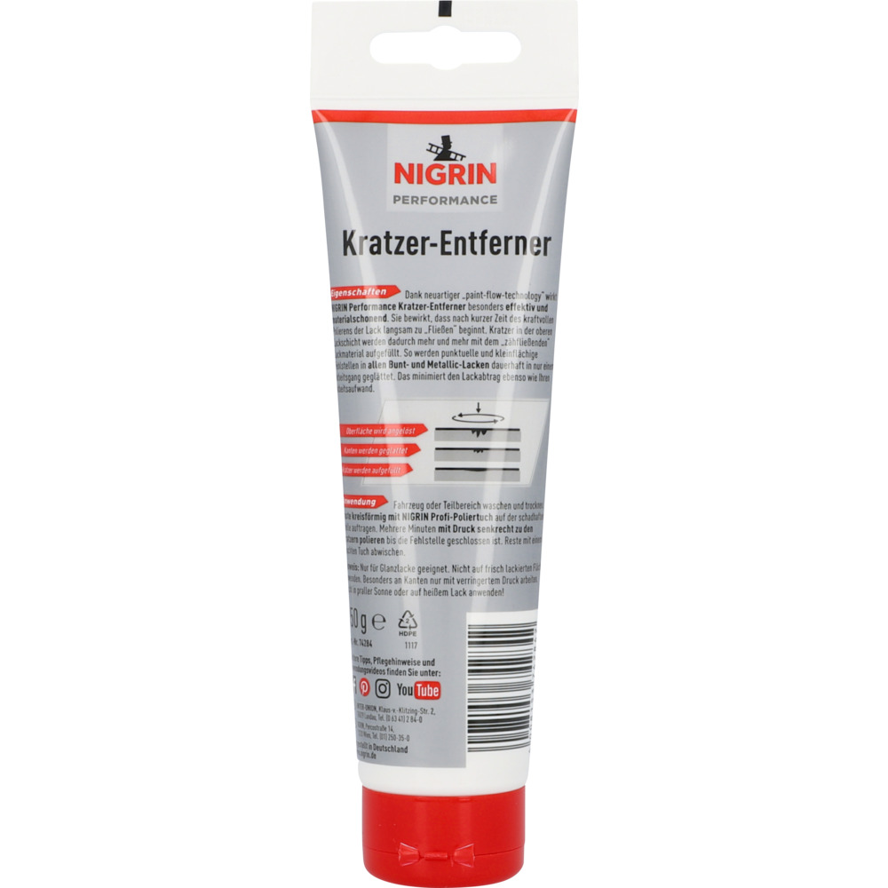 Nigrin Performance Kratzerentferner Politur, 150 g image number 1