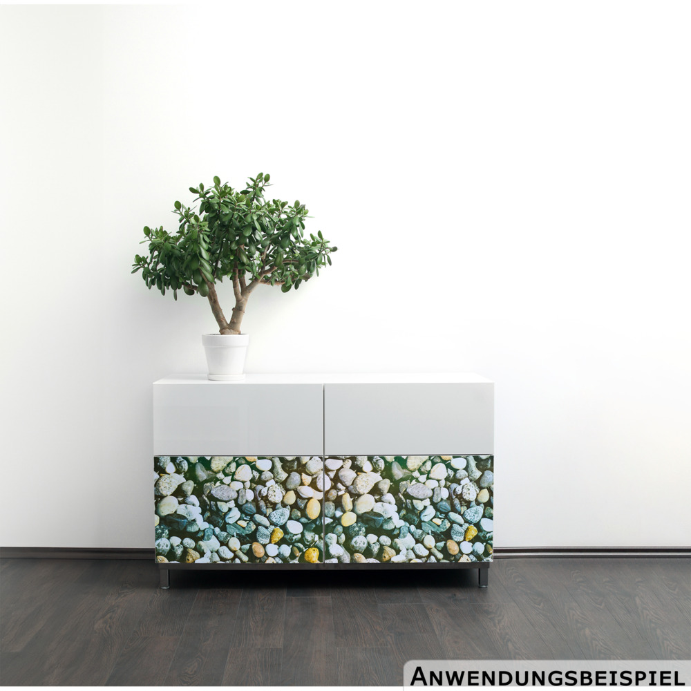 Klebefolie 200x45cm Stein Kies Steine Dekofolie Selbstklebefolie Möbelfolie image number 1