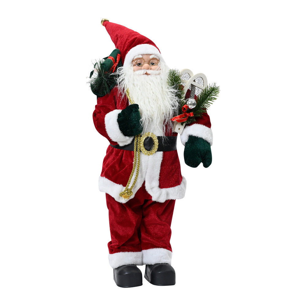 Weihnachtsmann Polyester 30 cm