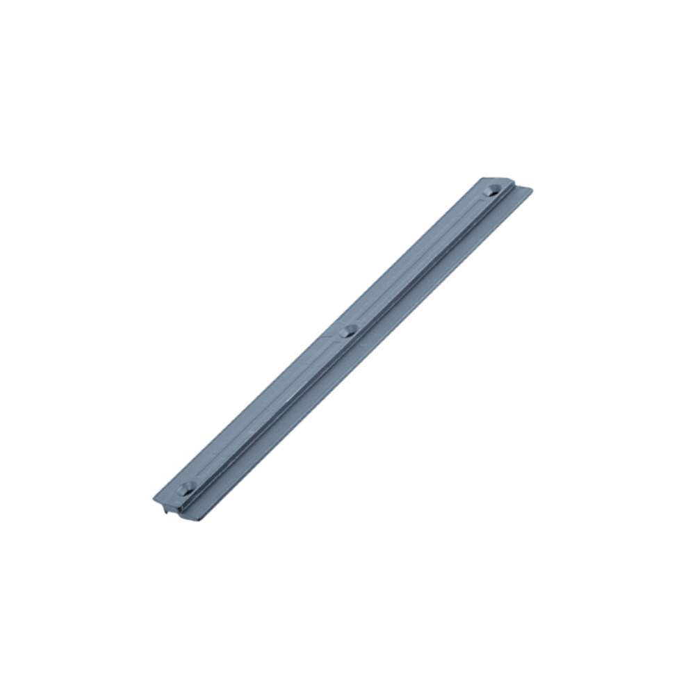 Wandschiene für Sichtlagerkästen 38,6 cm Kunststoff schwarz