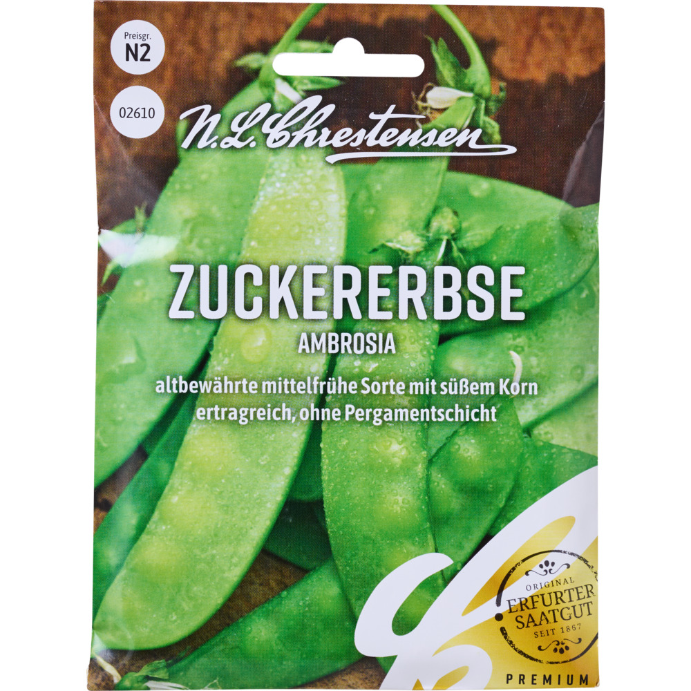 Saatgut Zuckererbse Ambrosia image number 0
